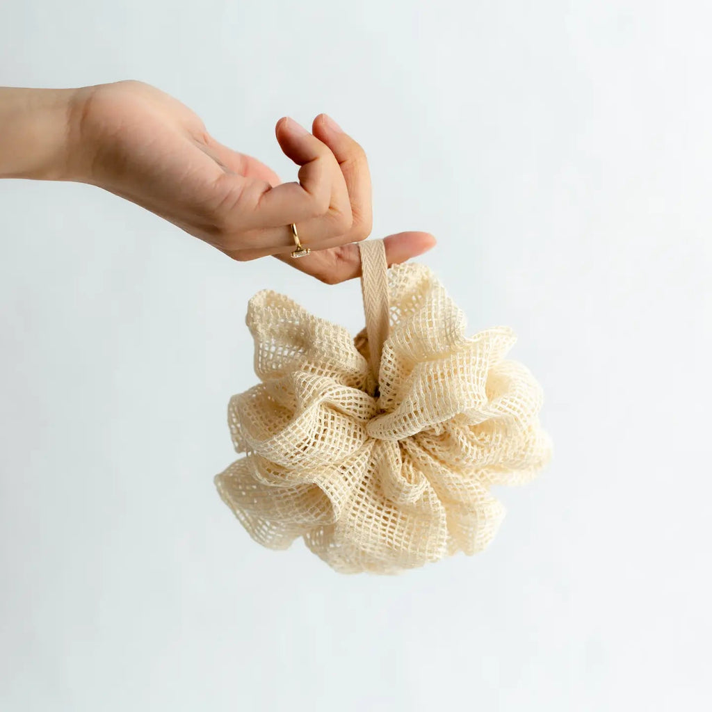 Organic Cotton Loofah | Washable | Loofah Alternative