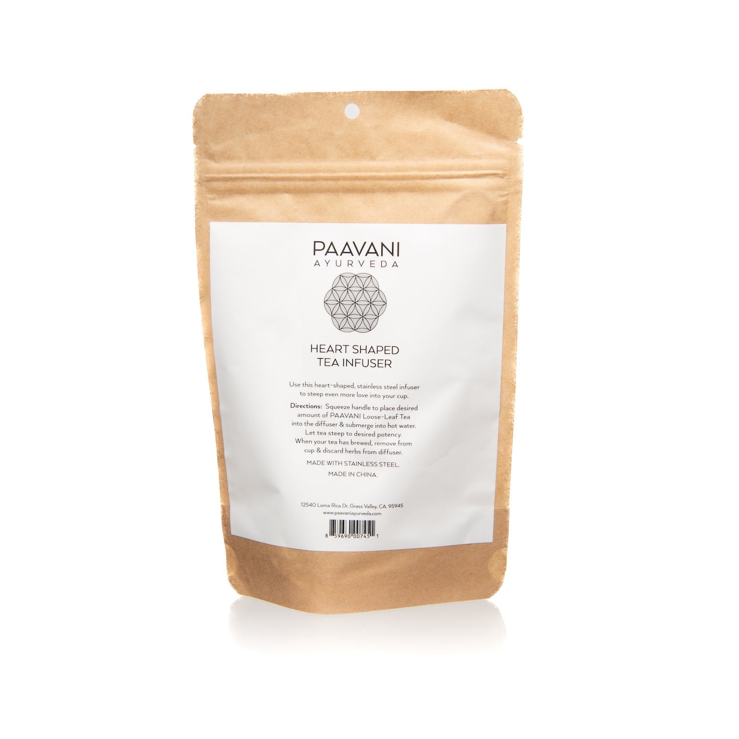 Heart Shaped Aesthetic Tea Infuser | Stainless Steel Strainer for Loose-Leaf Tea