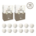 100% Pure New Zealand Wool Dryer Balls - 12 Pack
