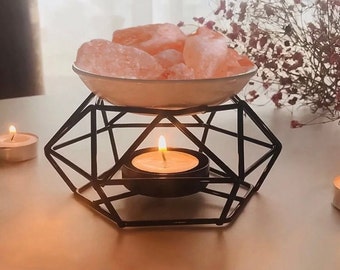 Essential Oil Burner | Ceramic and Iron